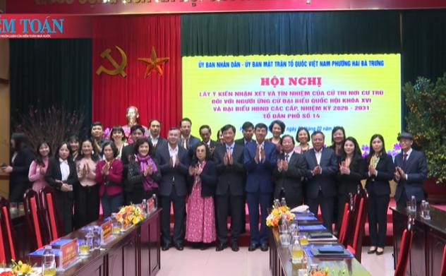 Cử tri nơi cư trú nhất trí giới thiệu Tổng Kiểm toán nhà nước Ngô Văn Tuấn tham gia ứng cử đại biểu Quốc hội khóa XVI